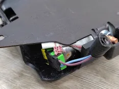 Подушка безопасности в сиденье Nissan Qashqai+2 J10 2013 985H0JD00B 1.5 K9K, передняя правая