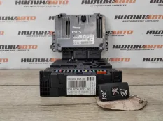 Блок управления двигателем комплект Peugeot 207 2007 194341 ХЕТЧБЭК 3D WA 1.6 EP6 5FW