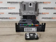 Блок управления двигателем комплект Peugeot 207 2011 194465 ХЕТЧБЭК 5D WC 1.6 EP6 5FS