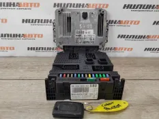 Блок управления двигателем комплект Peugeot 207 2006 1940VS ХЕТЧБЭК 3D WA 1.6 9HZ(DV6TED4)