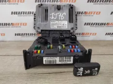 Блок управления двигателем комплект Peugeot 407 2005 1939AL СЕДАН 6D 1.6 9HZ(DV6TED4)