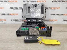 Блок управления двигателем комплект Peugeot 407 2006 1942CR СЕДАН 6D 1.6 9HZ(DV6TED4)