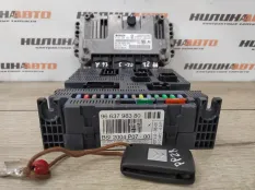 Блок управления двигателем комплект Citroen C3 2007 1940RX 1.6 NFU(TU5JP4)