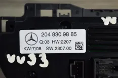 Блок управления печкой Mercedes W204 2008 A2048309885 СЕДАН 2.2 CDI 646.811
