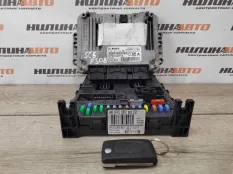 Блок управления двигателем комплект Peugeot 308 2010 1943WJ ХЕТЧБЭК 5D 4C 1.6 9HZ(DV6TED4)