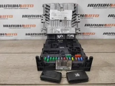 Блок управления двигателем комплект Peugeot 308 2010 194483 ХЕТЧБЭК 5D 4C 1.6 9HR DV6C