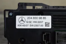Блок управления печкой Mercedes W204 2007 A2048309885 СЕДАН 2.2 CDI 646.811
