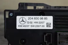 Блок управления печкой Mercedes W204 2007 A2048309885 СЕДАН 2.2 CDI 646.811
