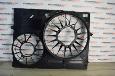 Диффузор вентилятора радиатора Volkswagen Touareg 2005 7L0121207E 3.0 TDI BKS