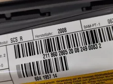 Подушка безопасности в сиденье Mercedes CLS C219 2008 A2118602805 3.5 272.985, передняя правая