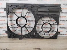 Диффузор вентилятора радиатора Skoda Octavia A5 2005 1K0121207AA9B9 УНИВЕРСАЛ 1Z5 2.0 TDI BKD