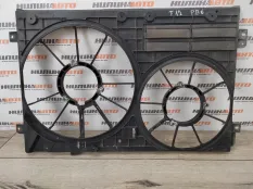 Диффузор вентилятора радиатора Volkswagen Passat B6 2010 1K0121205AD9B9 УНИВЕРСАЛ 3C5 2.0 TDI CBAB
