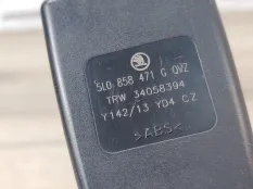 Замок ремня безопасности Skoda Yeti 2013 5L0858471GQVZ 2.0 TDI CFHC