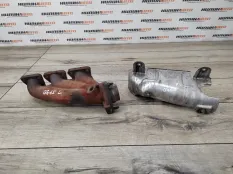 Коллектор выпускной Audi Q5 2010 06E253031K 3.2 CALB, левый