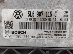 Блок управления двигателем Skoda Yeti 2011 5L0907115C 1.8 CDAA