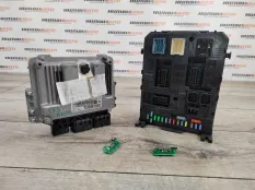 Блок управления двигателем комплект Peugeot 308 2011 1606490780 1.6 5FS (EP6C)