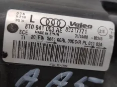 Фара ксенон XENON Audi A5 8T 2009 8T0941029AL КУПЕ 8T3 3.0 TDI CCWA, передняя левая
