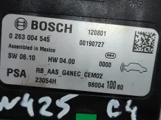 Блок управления парктрониками Citroen C4 (2) 2012 1607449480 1.6 5FS (EP6C)