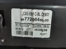 Дисплей информационный Citroen C4 (2) 2012 9677296480 1.6 5FS (EP6C)
