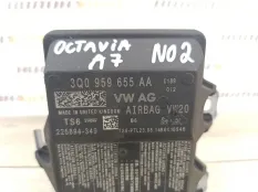 Блок управления SRS Skoda Octavia A7 2014 3Q0959655AAZ0K 5E5 1.4 TSI CHPA