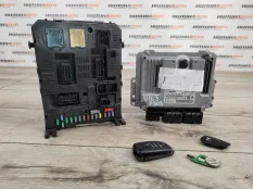 Блок управления двигателем комплект Peugeot 308 2010 1943KZ 1.6 5FW EP6