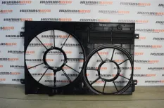 Диффузор вентилятора радиатора Volkswagen Passat B6 2008 1K0121205B9B9 УНИВЕРСАЛ 3C5 2.0 TDI BKP