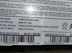Подушка безопасности в сиденье Citroen C4 (2) 2012 8217F7 B7 1.6 5FS (EP6C), передняя левая