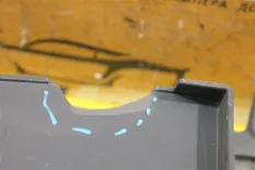 Часть бампера задний левый Fiat Ducato 290