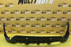 Юбка бампера задняя Kia Rio 4 X-LINE 2017-