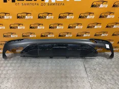 Юбка бампера задняя Mercedes GLE W166 2015-2019