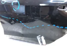 Дверь задняя левая Audi A4 B9 2019-