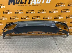 Юбка бампера задняя Audi A4 B9 2019-