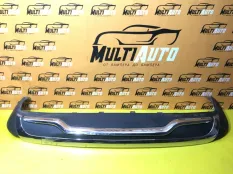 Юбка бампера задняя Mercedes ML W166 2011-2015