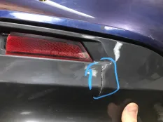Бампер задний BMW 5 Series G30 2016-2020