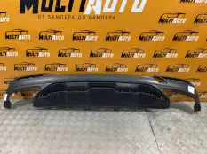 Юбка бампера задняя Mercedes GLE W166 2015-2019