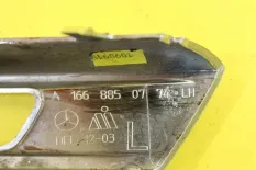 Хром бампера передний левый Mercedes ML W166