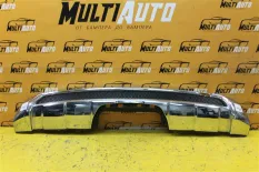 Хром бампера задний Mercedes ML W166 2011-2015