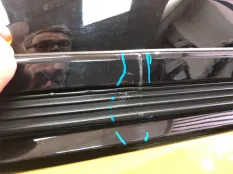 Бампер задний Toyota Land Cruiser 200 2015-2021