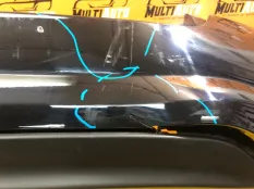 Бампер задний Toyota Fortuner 2 AN160 2015-2020