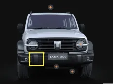 Накладка бампера Tank 300