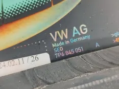 Стекло крышки багажника Volkswagen Touareg