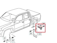 кронштейн Volkswagen Amarok