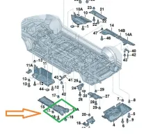 Защита днища Volkswagen Transporter