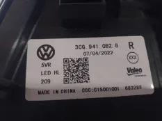 Фара Volkswagen Teramont 3CG941082G, правая