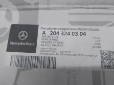 Пружина Mercedes-Benz C-class A2043240304 W204, задняя