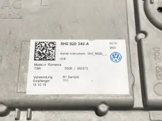 Приборная панель Volkswagen golf 2020 5H0920340A CD1