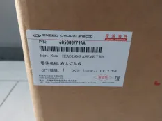 Фара Jaecco J7 605000779AA, передняя правая