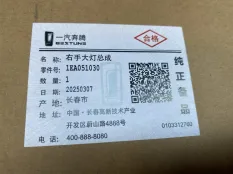 Фара Bestune T77 1EA051030B, передняя правая