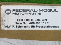 Тормозные колодки Audi A4 2018 4K0698151E B9, переднее