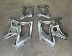 Панель кузова под фонарем Mercedes-benz GLS A1676303504 X167, задний левый